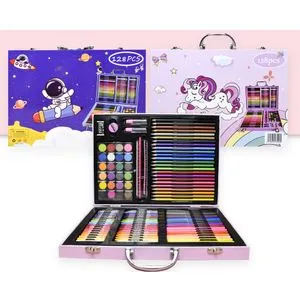 Drveni kofer za crtanje