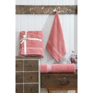 DS - Salmon Salmon Towel Set (2 Pieces)
