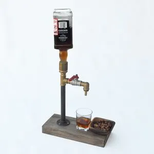 Dsp003 Walnut
Gold Beverage Dispenser