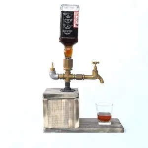 Dsp005 Walnut
Gold Beverage Dispenser