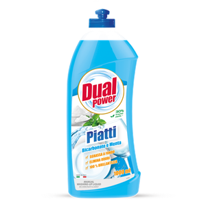 Dual gel za ručno pranje posuđa 1000ml - Bicarbonate and mint
