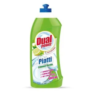 Dual gel za ručno pranje posuđa 1000ml - Green Lemon