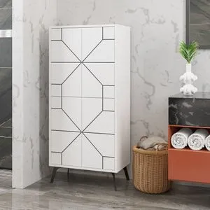 Dune - White White Multi Purpose Cabinet