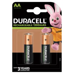 Duracell AA Punjiva Baterija 1300 mAh (2 komada)