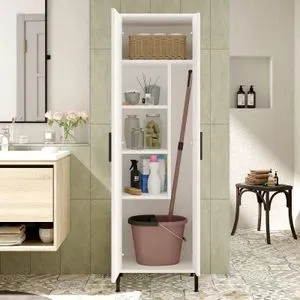 Dy1-W White Multi Purpose Cabinet