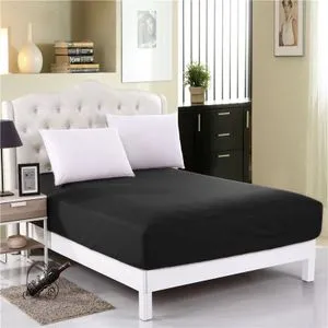 Düzboya - Black Black Single M Fitted Sheet (DE)