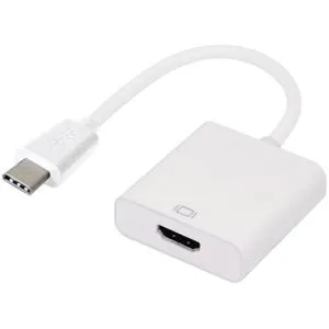 E-Green adapter USB 3.1 tip C (M) - HDMI (F) sivi