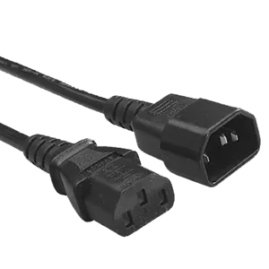 E-GREEN Kabl naponski C13 - C14 (UPS - PC) 3m