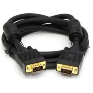 E-GREEN Kabl VGA D-sub M/M 1.8m HQ feritno jezgro crni
