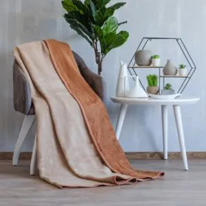 Ćebe ACRYLIC PLUS 200x220 - 810-920 - Brown plain