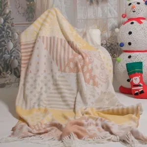 Ćebe ACRYLIC PLUS CHRISTMAS 150x200 - SKC25660BB - Pastel Christmas