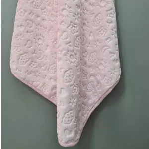 Ćebe Cotton box Emboss baby blanket- PEMBE