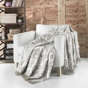 Ćebe ECO BLANKET 200x230 - 19803d - Žakard krem
