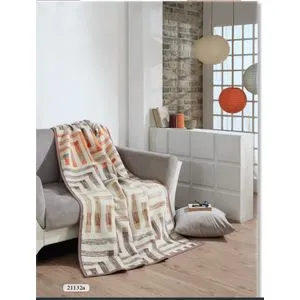 Ćebe ECO BLANKET 200x230 - 21132c - Beige Orange