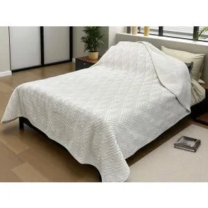 Ćebe Merinos 220x160cm A3 Kocka Bež boja