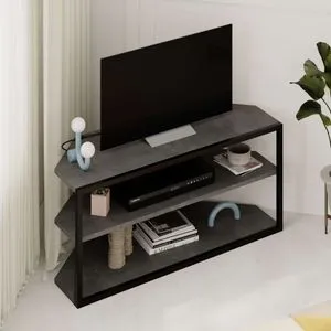 Echo - Retro Grey Retro Grey TV Stand