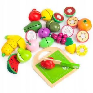 Eco Toys Set Od 20 Delova Drveno Voće