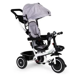 Ecotoys Tricikl Sa Rotirajućim Sedištem 360 Gray