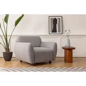 Eddy - Svetlo Sivi Wing Chair
