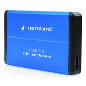 EE2-U3S-2-B Gembird USB 3.0 Externo kuciste za 2.5 SATA hard diskove plavi FO