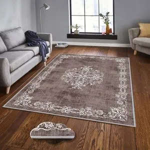 Eexfab636 Multicolor Hall Carpet (100 x 150)