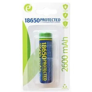 EG-BA-18650/2600 ENERGENIE Lithium-ion 18650 battery, protected, 2600 mAh Pakovanje 1kom