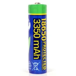 EG-BA-18650/3350 ENERGENIE Lithium-ion 18650 battery, protected, 3350 mAh Pakovanje 1kom