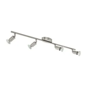 Eglo Buzz-led spot/4, led 4x3w, 4x240lm, nikl-mat,