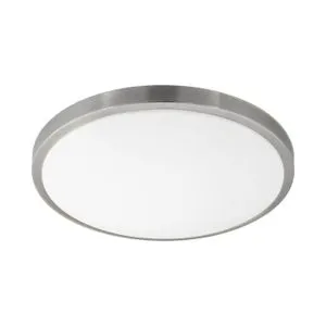 Eglo Competa 1 plafonjera/1, led, 24w, 2600lm, prečnik 430, nikl-mat/bela