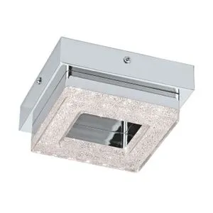 Eglo Fradelo zidna/plafonjera/1, led, 1x4w, hrom/kristal