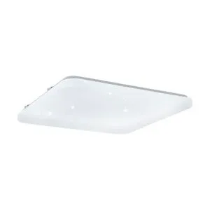 Eglo Frania-s plafonjera/1, led, 33,5w, 430x430, bela/kristal ekt