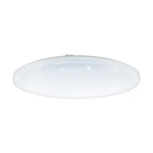 Eglo Frania-s plafonjera/1, led, 49,5w, prečnik 550, bela/kristal ekt