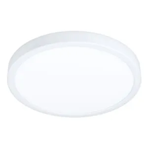 Eglo Fueva 5 nadgradna led, 20w, 2300lm, ip44, prečnik 285, bela/čelik/plastika