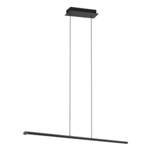 EGLO LED viseća lampa PELLARO 110 cm mat crna CCT touch dimer 3450 lm 93896