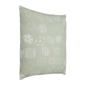 Eglo living jastuk poliester, pamuk, zelena, bela Gebeng 420103