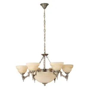 Eglo Marbella luster/9 e14 ¤714 h490 brunirana/šampanj