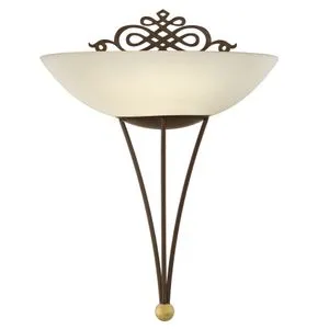 Eglo Mestre zidna lampa/1 antik-smeđe zlatna
