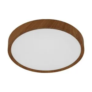 Eglo Musurita spot/1, led, 16,8w, 2000lm, prečnik 340, izgled drva/plastika/
