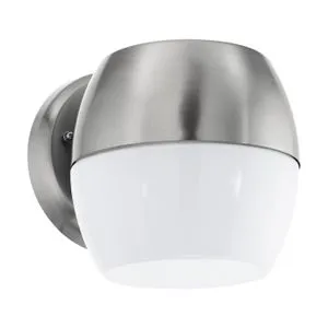 Eglo Oncala spoljna zidna lampa/1, 11w, pocinčani čelik/bela