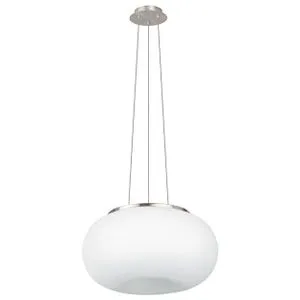 Eglo Optica visilica/2 nikl-mat/opal-mat