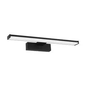 Eglo Pandella 1 zidna/1, led, 7,4w, 900lm, d 400, ip44, crna/bela/aluminij