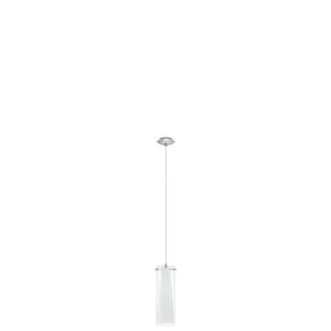 Eglo Pinto visilica/1 e27 1x60w hrom/bistro/belo