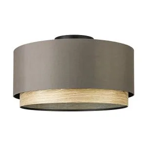 EGLO Plafonjera MARCHENA E27 Ø480 kapućino/crna 390117