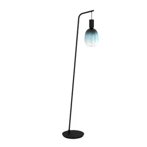 EGLO podna lampa CRANLEY E27 170 cm crna 43758