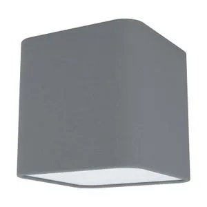 Eglo Posaderra spot/1,e27, 140x140, bela/siva