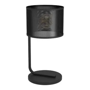 EGLO Stona lampa MANBY E27 49 cm crna 43797