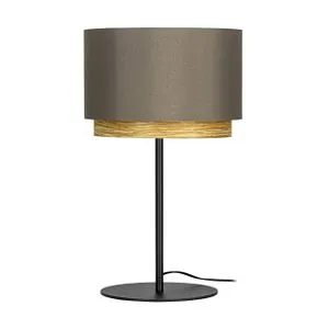 EGLO Stona lampa MARCHENA E27 59 cm kapućino/crna 390123