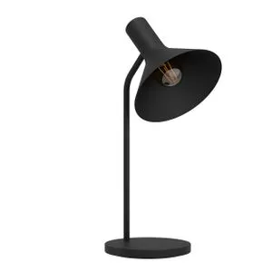 EGLO Stona lampa MORESCANA E27 49,5 cm crna 390221