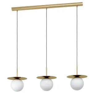 EGLO Viseća lampa ARENALES 3xE27 110 cm mesing 39953