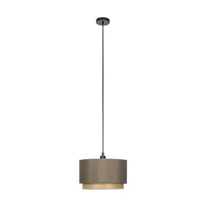 EGLO Viseća lampa MARCHENA E27 Ø480 kapućino/crna 390118